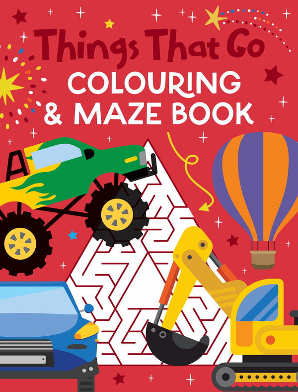 Colouring and Mazes - Things That Go