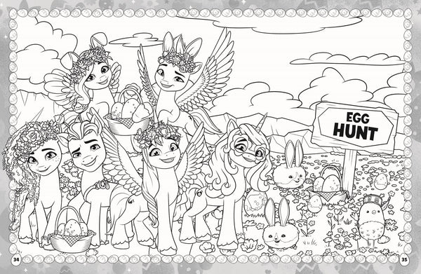 My Little Pony - Mega Colouring Book - Easter