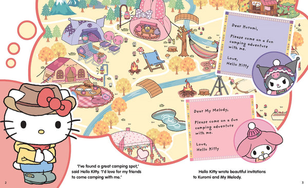 Hello Kitty and Friends - Collect-Me Book - Camping Surprise