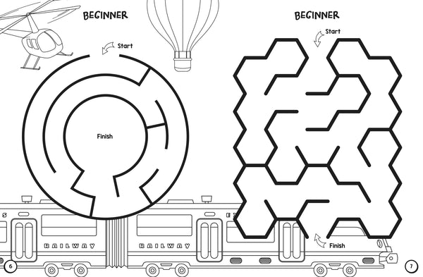 Colouring and Mazes - Things That Go