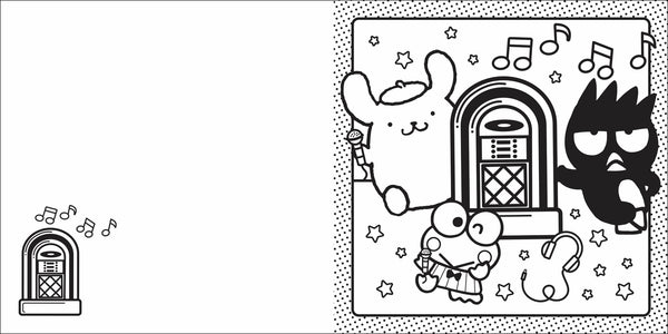 Hello Kitty and Friends - Hello, K-Pop! Cosy Colouring Book