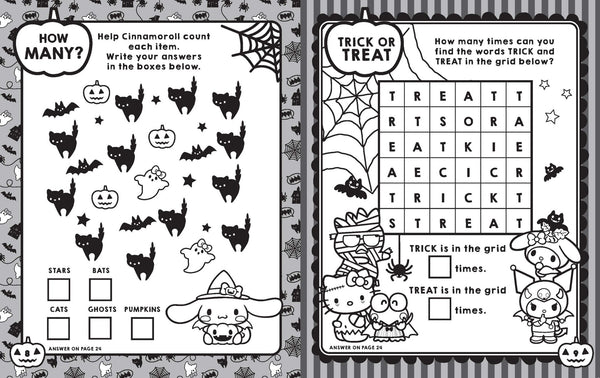 Hello Kitty and Friends - Halloween Activity Fun Pack