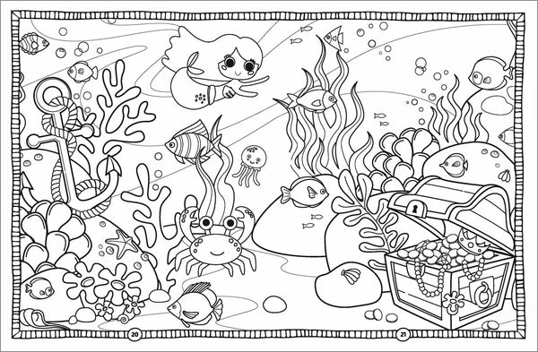 Lots of Things to Do and Colour - Unicorns, Enchanted Lands and Sweet Treats