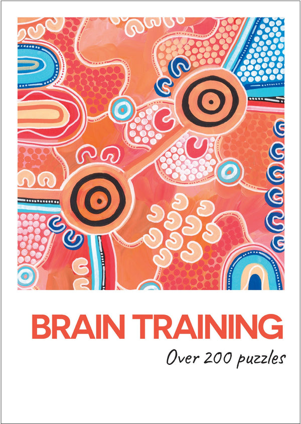 Aboriginal Art Puzzle Book - Brain Training