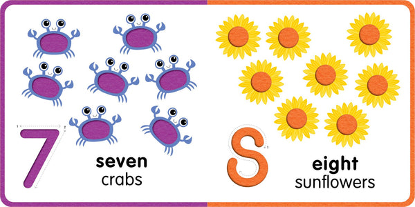 Chunky Felt Book - 123 My First Numbers Vol. 2