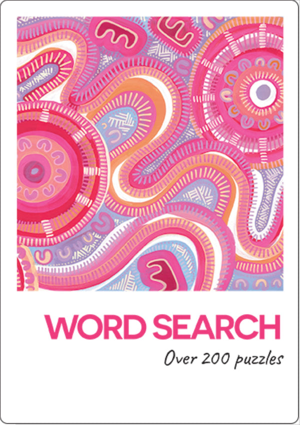 Aboriginal Art Puzzle Book - Word Search