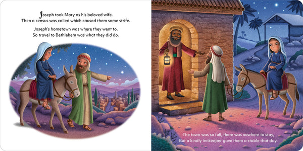 Story Time - Padded Board Book - The Nativity