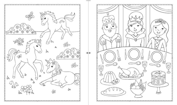 Unicorn Magic - Sticker Art and Colouring Book