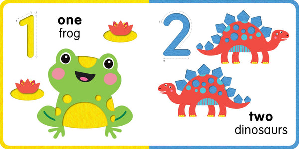 Chunky Felt Book - 123 My First Numbers Vol. 2