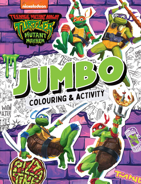 TMNT Mutant Mayhem - Jumbo Colouring Book