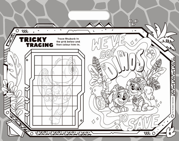 PAW Patrol The Dino Movie - Giant Activity Pad