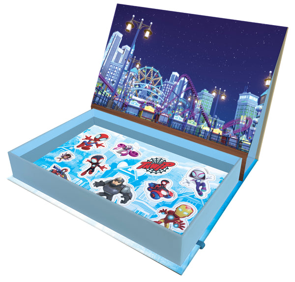 Spidey and His Amazing Friends - Book & Magnetic Play Set