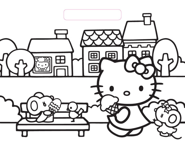 Hello Kitty Giant Activity Pad