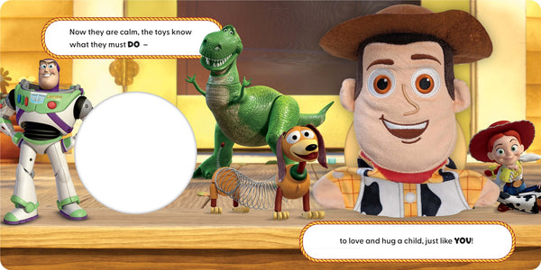 Disney Toy Story - Hand Puppet Book - Woody