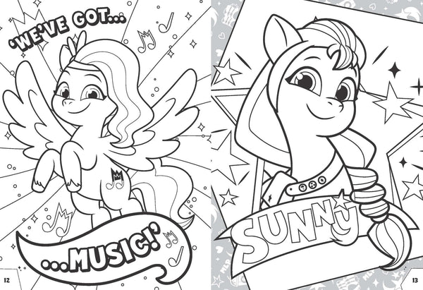 My Little Pony - 32pp Colouring Book - Tell Your Tale