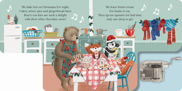 Wind-Up Music Box Book - We Wish You a Merry Christmas