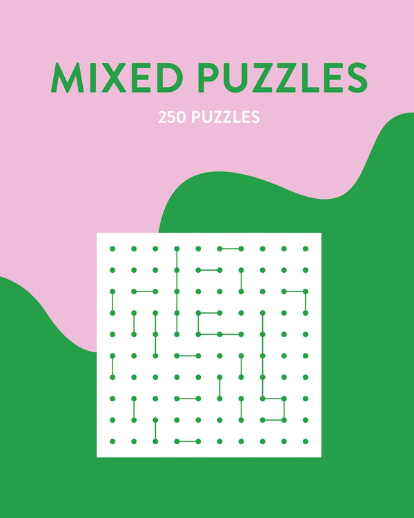 250 Puzzles - Mixed Puzzles - Pink & Green