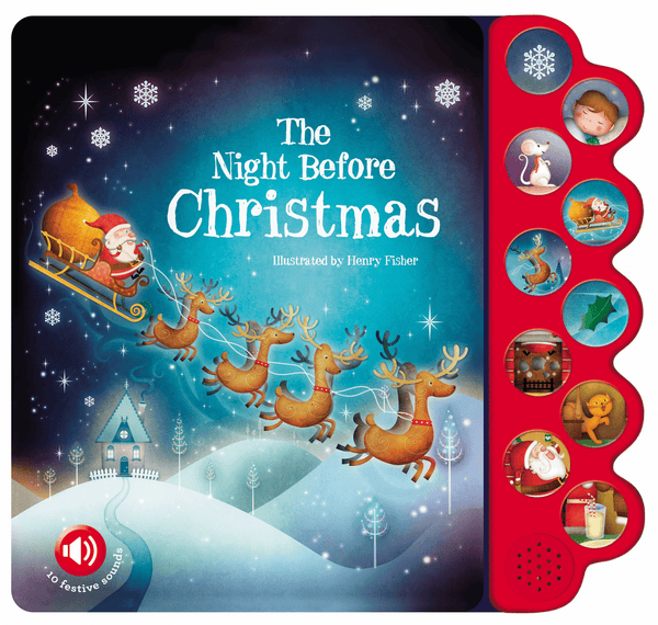 10-Button Sound Book - The Night Before Christmas