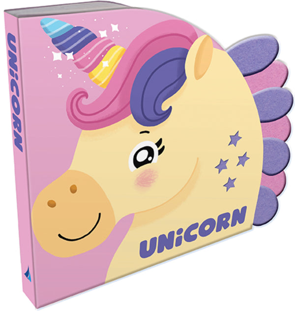 Shaped Felt Book - Unicorn