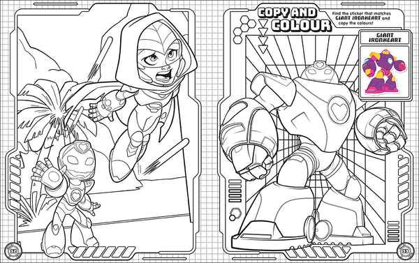 Iron Man and His Awesome Friends - Ultimate Sticker Book