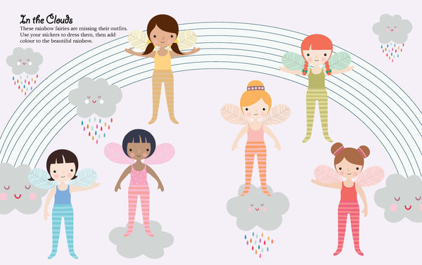 Sticker Dress-Up Book - Fairies Vol. 2