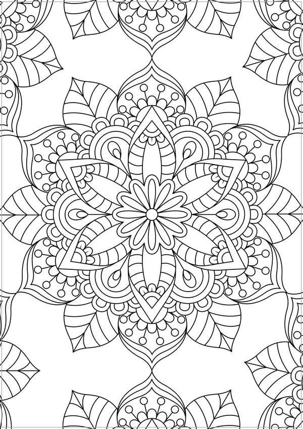 Mindful Poster Art - Mandala