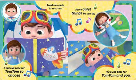 CoComelon - Cased Board Book - JJ Needs Some Quiet Time