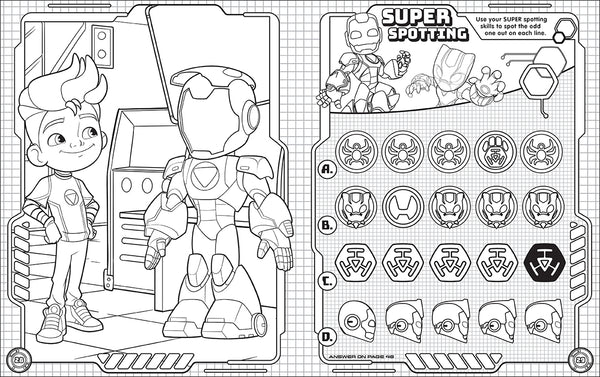 Iron Man and His Awesome Friends - Ultimate Sticker Book