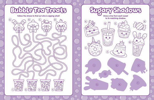 Bubble Tea - Activity Book with Squishy