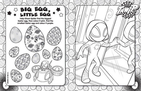 Spidey and His Amazing Friends - Mega Colouring Book  Easter