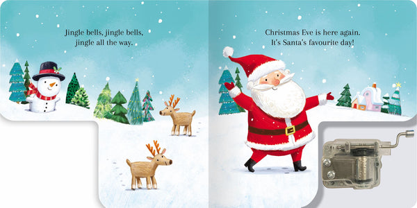 Wind-Up Music Box Book - Jingle Bells (Small format)