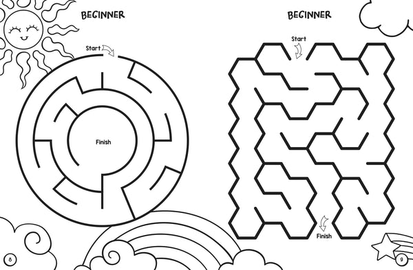 Colouring and Mazes - Unicorns