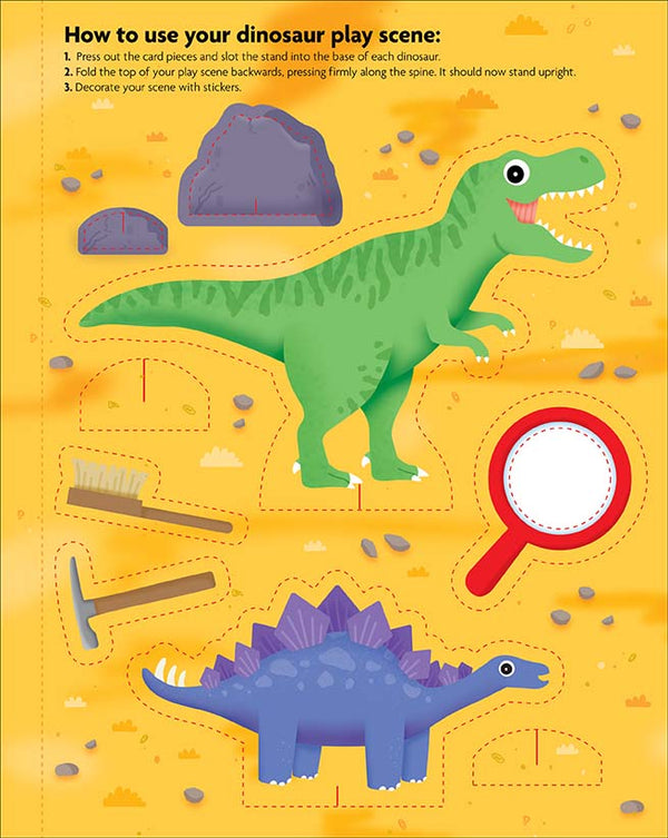 FunFacts - Sticker Activity Book - Dinosaurs