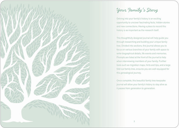 My Family Tree - A Keepsake Guided Journal