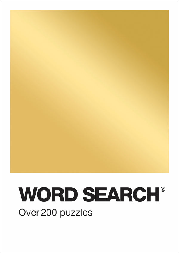 Colour Block Puzzle Book - Word Search (Rose Gold)