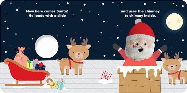 Finger Puppet Book - Here Comes Santa