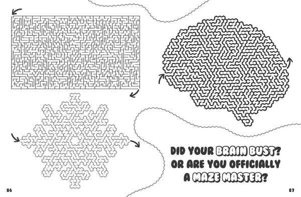 Brain-Busting Puzzles for Kids - Mazes