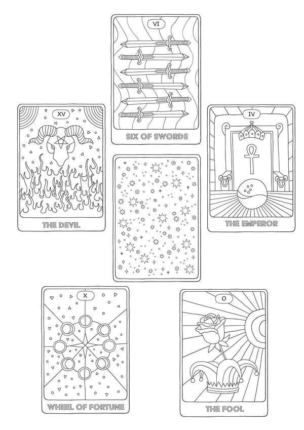 Mindful Poster Art - Tarot