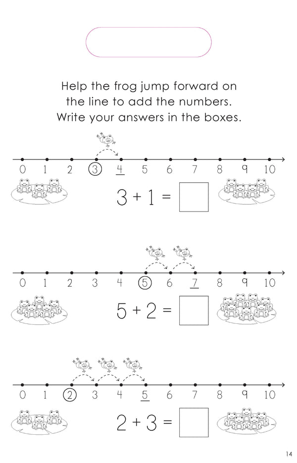 Little Genius Vol. 2 - Small Activity Pad - Add & Subtract