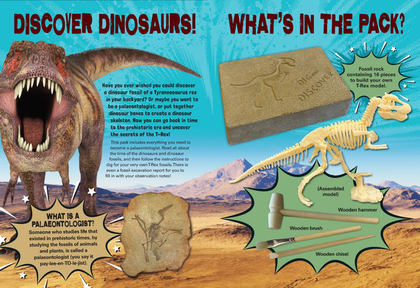 Book & Kit - Dig-Your-Own T-Rex