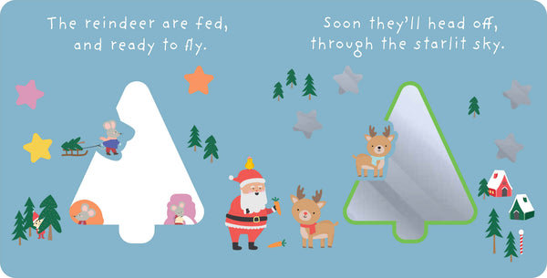 Graduating Mirror Board Book - Under the Christmas Tree
