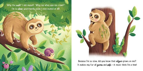 Story Time - Padded Board Book - I Love Being a Sloth