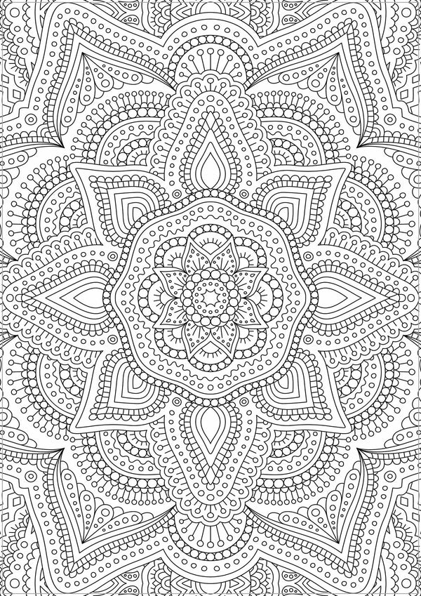 Mindful Poster Art - Mandala