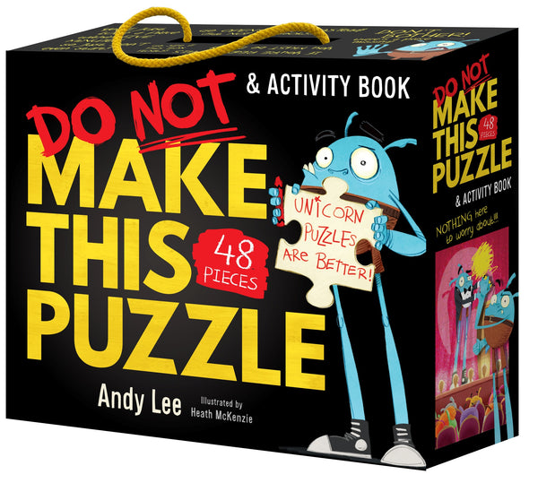 Do Not Make This Puzzle - Book and Floor Puzzle