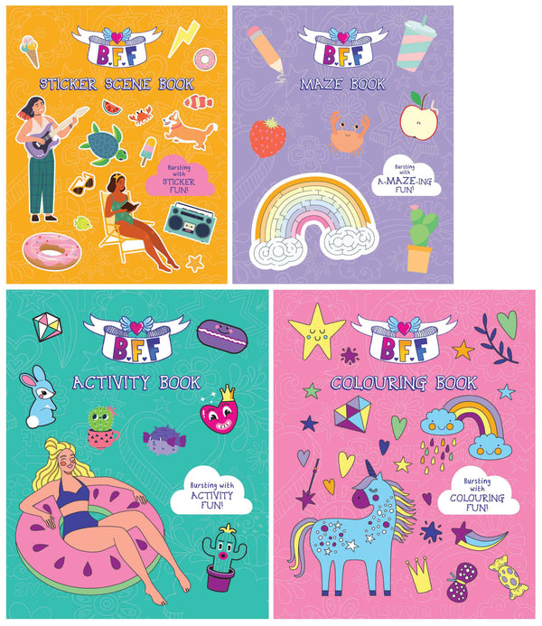 BFF - Bubble Sticker Activity Case