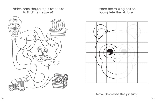 Little Genius Vol. 2 - Jumbo Workbook - Kindergarten