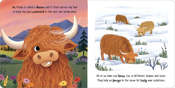Story Time - Padded Board Book - I Love Being a Highland Cow