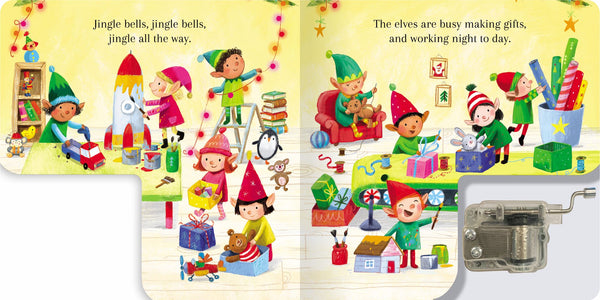 Wind-Up Music Box Book - Jingle Bells (Small format)