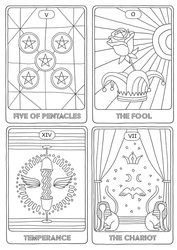 Mindful Poster Art - Tarot