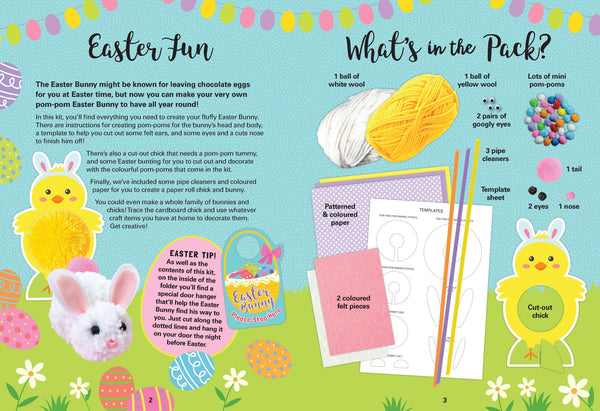 Book & Kit - Easter Pom-pom